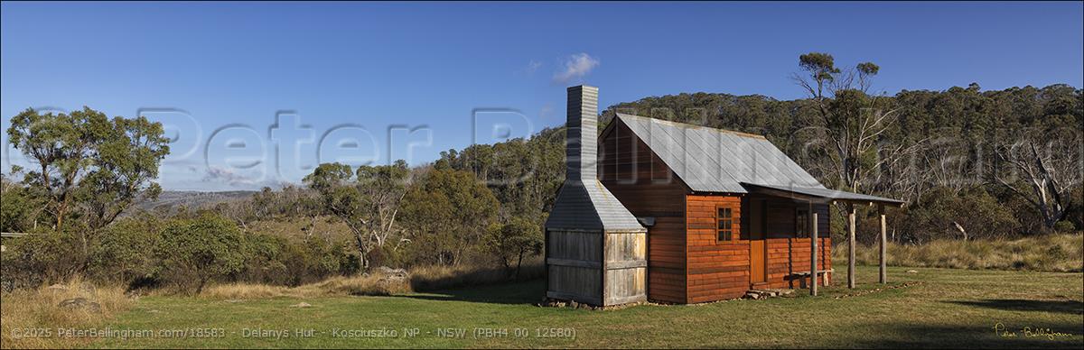 Peter Bellingham Photography Delanys Hut - Kosciuszko NP - NSW (PBH4 00 12580)